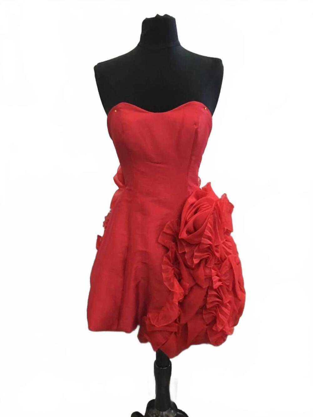 NEW JOVANI women's mini dress in red
